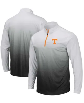 Men's Gray Tennessee Volunteers Magic Team Logo Quarter-Zip Jacket