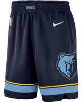 Men's Nike Navy 2019/20 Memphis Grizzlies Icon Edition Swingman Shorts