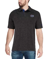 Men's Heather Black Florida Gators Down Swing Polo Shirt