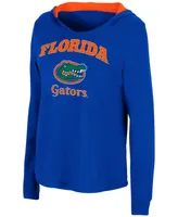 Women's Royal Florida Gators Catalina Hoodie Long Sleeve T-shirt