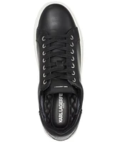 Karl Lagerfeld Men's Smooth Leather Tennis Sneaker
