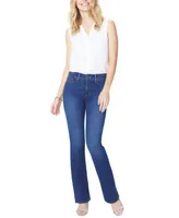 Nydj Barbara Bootcut High-Rise Tummy-Control Denim Jeans