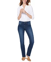 Nydj Sheri Tummy-Control Slim-Leg Jeans