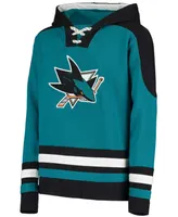 Big Boys and Girls Teal San Jose Sharks Ageless Must-Have Lace-Up Pullover Hoodie