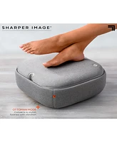 Sharper Image Acupressure Heated Foot Massage Ottoman