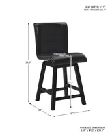 Emma Height Swivel Stool, Set of 2