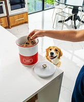 Le Creuset 4.25 Quart Enamel on Steel Pet Treat Jar with Lid