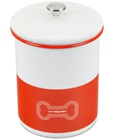 Le Creuset 4.25 Quart Enamel on Steel Pet Treat Jar with Lid