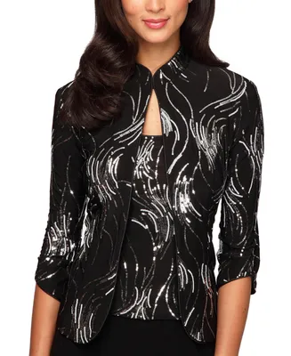 Alex Evenings Sequin Twinset