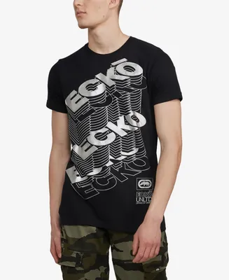 Ecko Unltd Men's Sitting On Stacks Graphic T-shirt