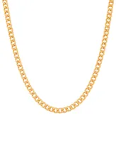 Italian Gold Cuban Link Chain 22" Necklace (5-1/2mm) in 10k Gold