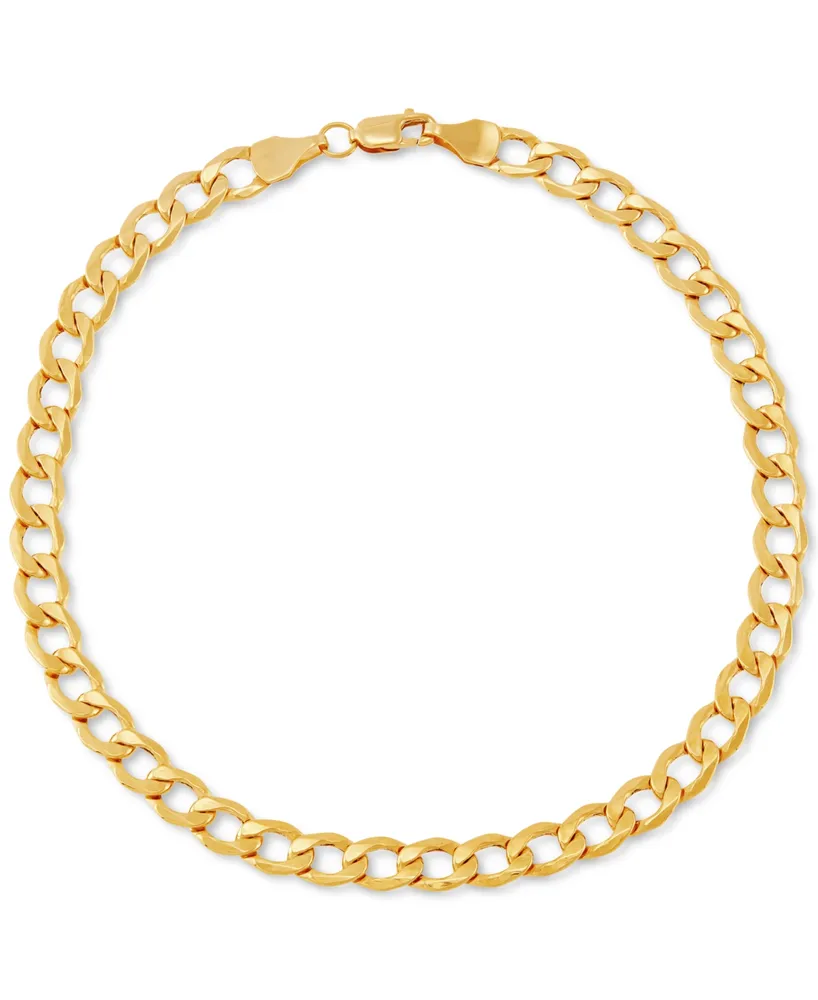 Italian Gold Mens Mariner Link Chain Bracelet in 10k Gold  Macys