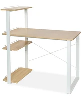 Honey Can Do Home Office Computer Desk with Shelves