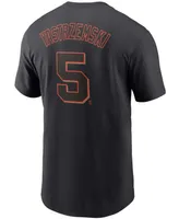 Men's Mike Yastrzemski Black San Francisco Giants Name and Number T-shirt