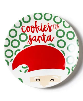 North Pole Cookies for Santa Plate