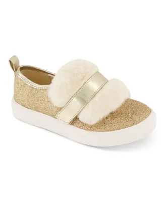 Jessica Simpson Little Girls Slip-On Sneakers - Gold