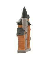 National Tree Company 12" Haunted House with Tower and Led Light