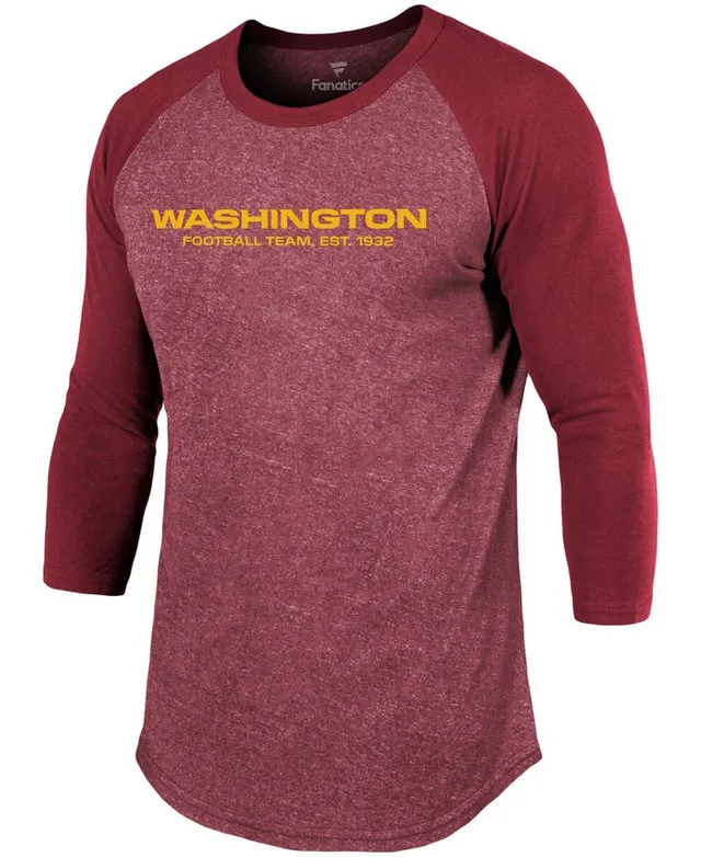 Men's Fanatics Branded Chase Young Burgundy Washington Commanders Player Icon Name & Number T-Shirt Size: Small