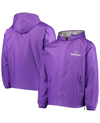 Men's Purple Minnesota Vikings Legacy Stadium Full-Zip Hoodie Jacket