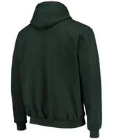 Men's Green Green Bay Packers Craftsman Thermal Lined Full-Zip Hoodie