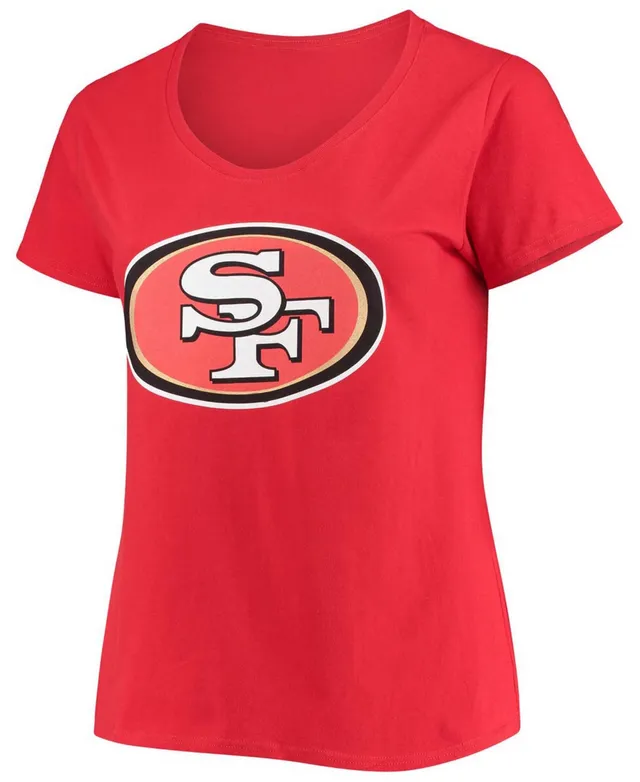 Nick Bosa San Francisco 49ers Fanatics Branded Women's Player Icon Name &  Number V-Neck T-Shirt - Scarlet