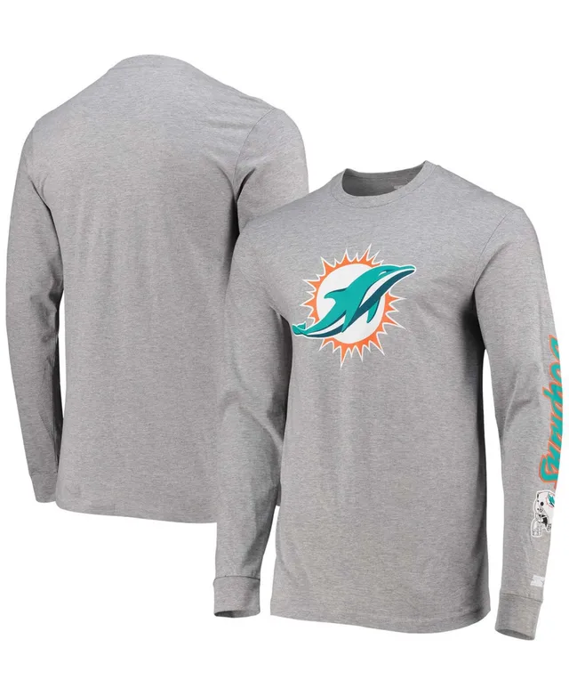 Nike Men's Gray Miami Dolphins Sideline Lockup Performance Long Sleeve  T-shirt - Macy's