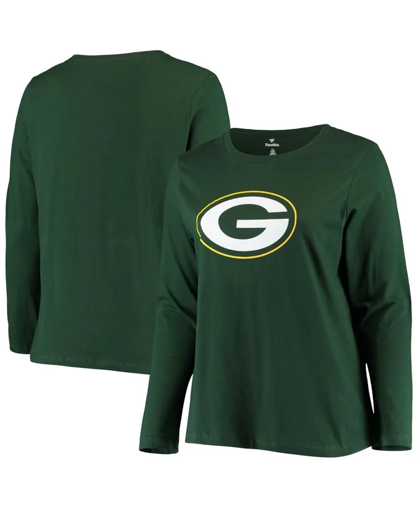 Women's New Era Green Bay Packers Tie-Dye Long Sleeve T-Shirt Size: Small