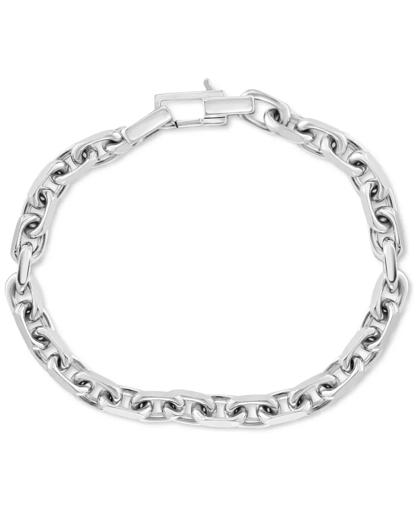 Effy Men's Cable Link Chain Bracelet in Sterling Silver