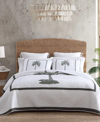 Tommy BahamaHome Palm Island Cotton Reversible Quilt, King