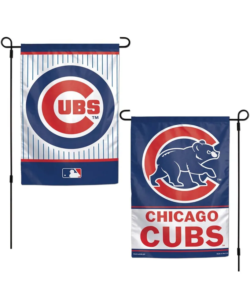 Multi Chicago Cubs 12" x 18" Double-Sided Garden Flag