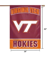 Multi Virginia Tech Hokies 28" x 40" Full Name Single-Sided Vertical Banner