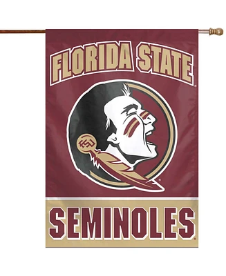 Multi Florida State Seminoles 28" x 40" Full Name Single-Sided Vertical Banner