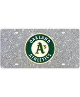 Multi Oakland Athletics Acrylic Glitter License Plate