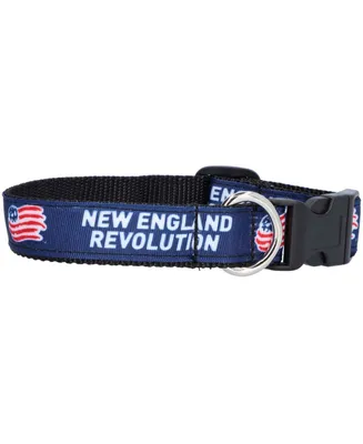 Navy New England Revolution Dog Collar