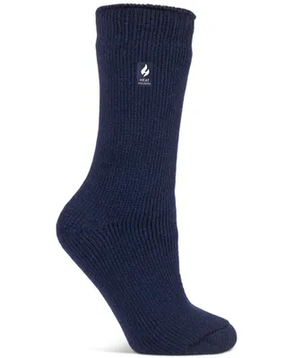 Heat Holders Women's Lite Dahlia Solid Crew Socks