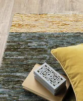 Jhb Design Deco PZZ09 7'10" x 10'10" Area Rug - Gold