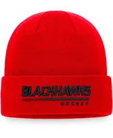 Men's Fanatics Chicago Blackhawks Authentic Pro Locker Room Cuffed Knit Cap