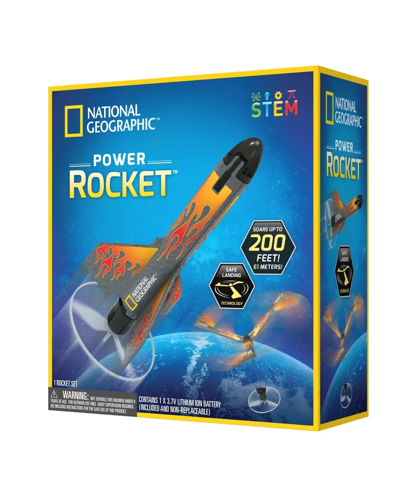 National Geographic Motorized Rocket