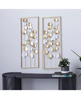 Modern Floral Wall Decor, Set of 2