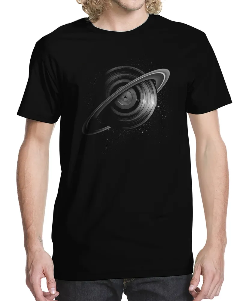 Men's Vinyl Rings Graphic T-shirt