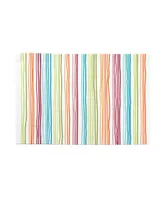 Rainbow Stripe Placemat Set, 4 Piece