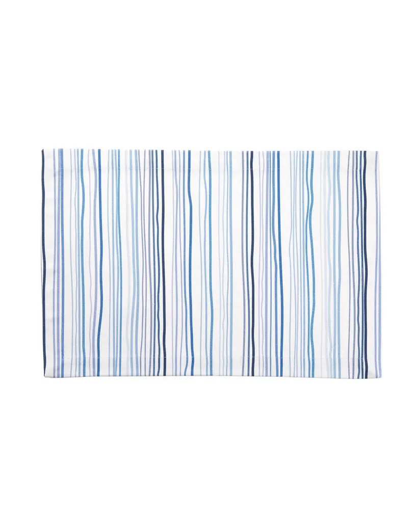 Watercolor Stripe Placemat Set, 4 Piece