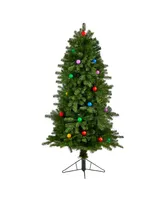 Montana Mountain Fir Artificial Christmas Tree, 5'