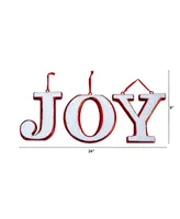 Joy Holiday Deluxe Shatterproof Ornament Set, 8.5"