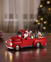 Mr. Christmas Animated Black Santa Nostalgic Truck, 10.5"