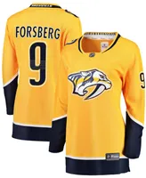 Women's Filip Forsberg Gold Nashville Predators Premier Breakaway Player Jersey