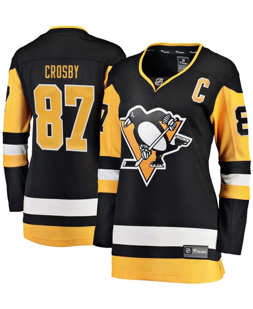 Women's Sidney Crosby Black Pittsburgh Penguins Home Breakaway Player Jersey
