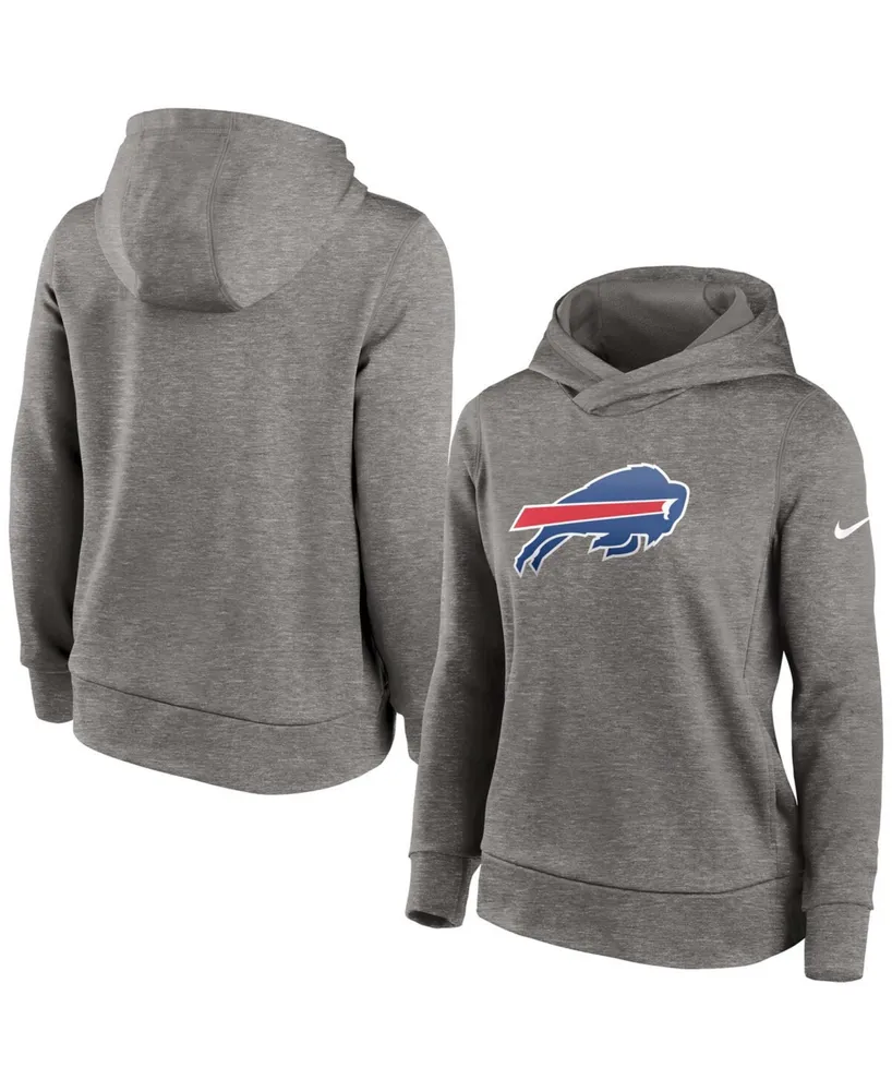 Buffalo Bills Cuce Women's Crystal Logo Cropped Pullover Hoodie