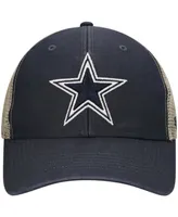 Men's Navy Dallas Cowboys Flagship Mvp Trucker Snapback Hat