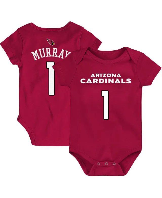 Girls Infant Cardinal Arizona Cardinals Bib Booties & Bodysuit Set